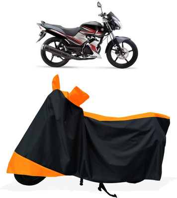 Tricway Two Wheeler Cover for Yamaha(Gladiator SS, Orange)