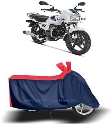 DeepShakshi AUTOMOTIVE Waterproof Two Wheeler Cover for Hero(Splendor, Blue)