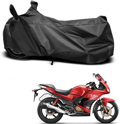 Mdstar Waterproof Two Wheeler Cover for Hero(Karizma ZMR, Black)