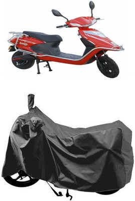 SUGASHRI Waterproof Two Wheeler Cover for Tunwal(Sport 63 48V, Grey)