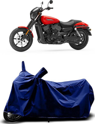 VESMEI Two Wheeler Cover for Harley Davidson(Street Bob, Blue)