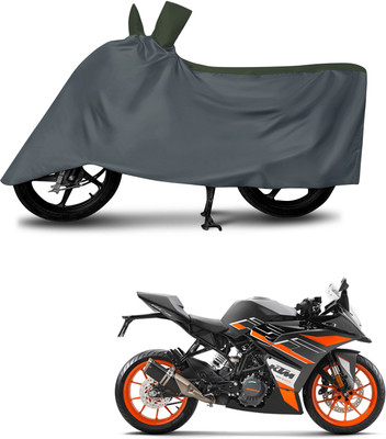DeepShakshi AUTOMOTIVE Waterproof Two Wheeler Cover for KTM(RC 125, Multicolor)