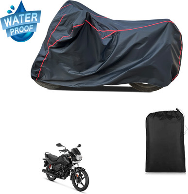 CODOKI Waterproof Two Wheeler Cover for Hero(Passion Pro, Black)