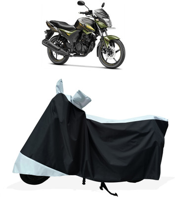 Tricway Two Wheeler Cover for Yamaha(SZ-RR, White)