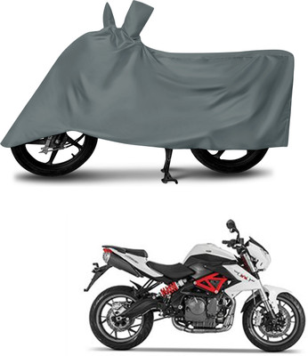 MMSSTAR Waterproof Two Wheeler Cover for Benelli(TNT 600i, Grey)