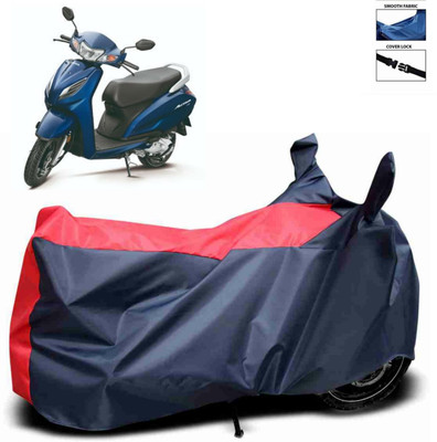 ma collections Waterproof Two Wheeler Cover for Honda(Activa 125, Red, Blue)