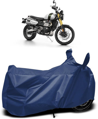 ZAQE Waterproof Two Wheeler Cover for Triumph(Scrambler 1200, Blue)
