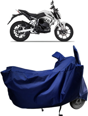 Amexride Two Wheeler Cover for Revolt(RV 400, Blue)
