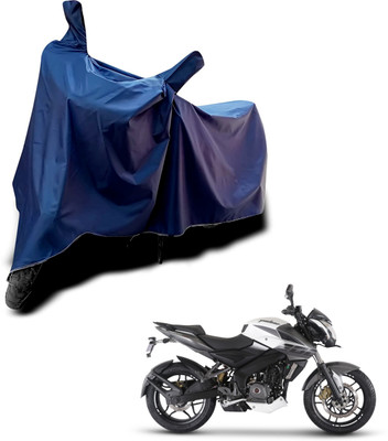 KEDIT Two Wheeler Cover for Bajaj(Pulsar NS200, Blue)