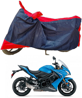 MMSSTAR Waterproof Two Wheeler Cover for Suzuki(GSX S1000F, Red, Blue)