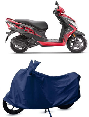ishika Waterproof Two Wheeler Cover for Honda(Dio, Blue)