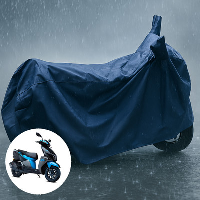 CODOKI Waterproof Two Wheeler Cover for TVS(NTORQ, Blue, Blue)