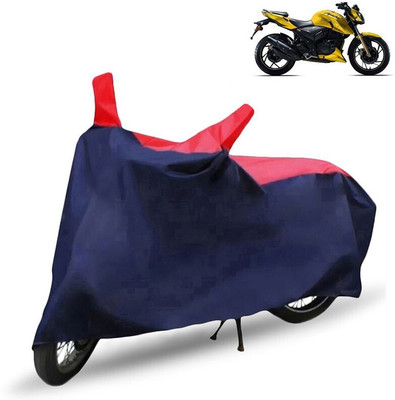 Mdstar Waterproof Two Wheeler Cover for TVS(Apache, Red, Blue)