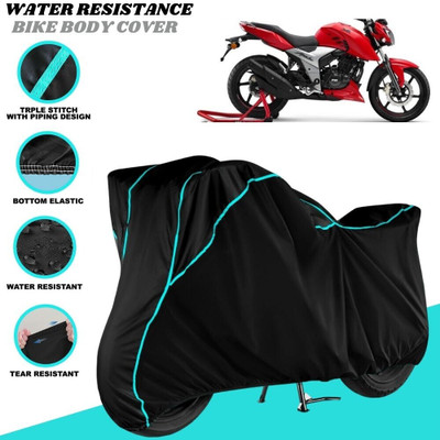 SRP PRODUCT Waterproof Two Wheeler Cover for TVS(Apache RTR 160 4V, Black)