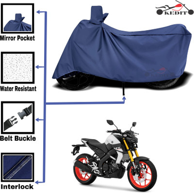 AASHTIK MART Two Wheeler Cover for Yamaha(MT-15 BS6, Blue)
