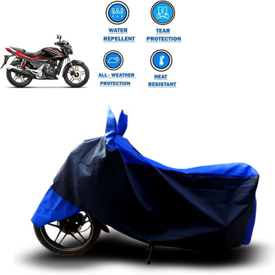 CODOKI Waterproof Two Wheeler Cover for Hero(CBZ Extreme, Blue)
