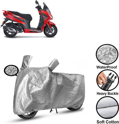 CODOKI Waterproof Two Wheeler Cover for Aprilia(SXR 160 BS6, Silver)