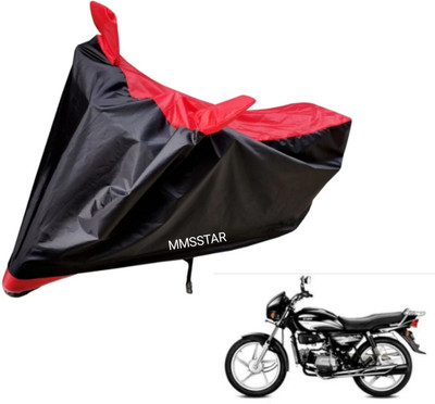 MMSSTAR Waterproof Two Wheeler Cover for Universal For Bike(Africa Twin, Black)