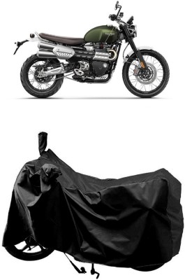 MMSSTAR Waterproof Two Wheeler Cover for Triumph(Street Scrambler, Black)