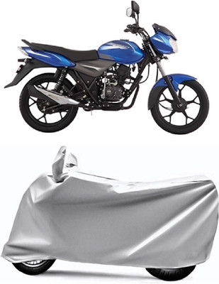 V VINTON Two Wheeler Cover for Bajaj(Discover 110, Grey)