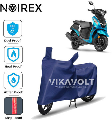 NOIREX Waterproof Two Wheeler Cover for Yamaha(Fascino, Blue)