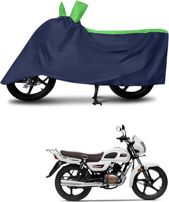 DeepShakshi AUTOMOTIVE Waterproof Two Wheeler Cover for TVS(Radeon, Multicolor)
