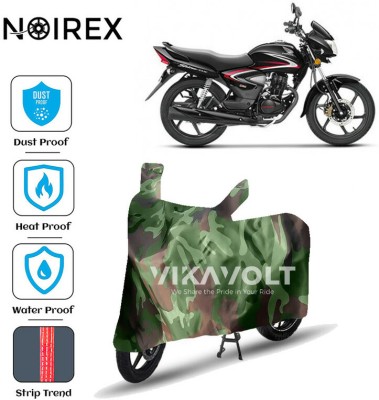 NOIREX Waterproof Two Wheeler Cover for Honda(CB Shine, Green)