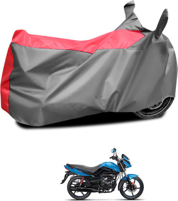 CODOKI Waterproof Two Wheeler Cover for Hero(MotoCorp Splendor iSmart, Grey, Red)