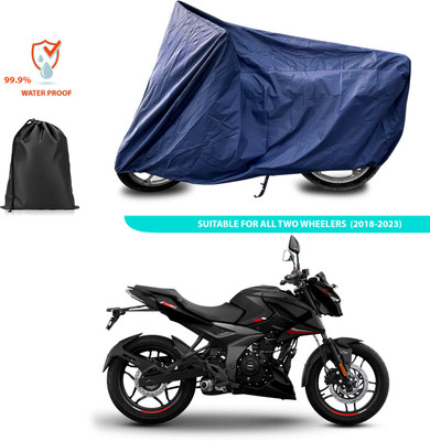PAGORA Waterproof Two Wheeler Cover for Bajaj(Pulsar N160, Blue)