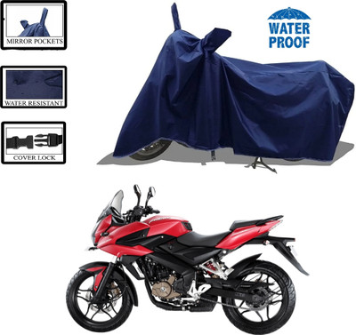 WMIZEXA Waterproof Two Wheeler Cover for Bajaj(Blue)