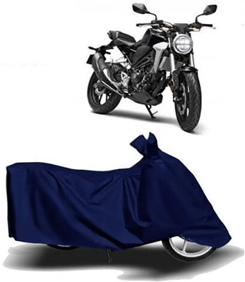 Tritika Waterproof Two Wheeler Cover for Honda(CB300R, Blue)
