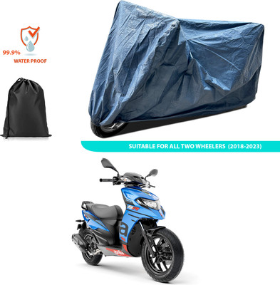 PAGORA Waterproof Two Wheeler Cover for Aprilia(SR 125, Blue)