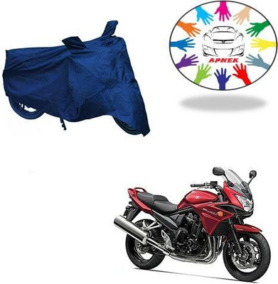 DeepShakshi AUTOMOTIVE Waterproof Two Wheeler Cover for Suzuki(Bandit, Blue)