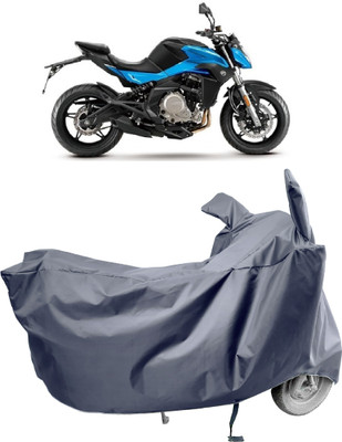 Amexride Two Wheeler Cover for CFMoto(650 NK, Grey)