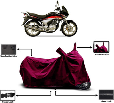 Amexride Two Wheeler Cover for Honda(CBF150, Maroon)