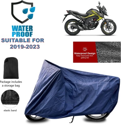 PAGORA Waterproof Two Wheeler Cover for Honda(CB Hornet 160, Blue)