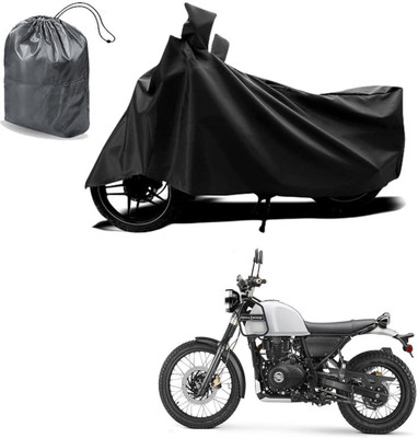 Autoinnovation Waterproof Two Wheeler Cover for Royal Enfield(Scrambler, Black)