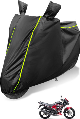 Auto Hub Waterproof Two Wheeler Cover for Yamaha(SS 125, Black)