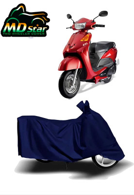 Mdstar Waterproof Two Wheeler Cover for Universal For Bike(Yo EXL, Black)
