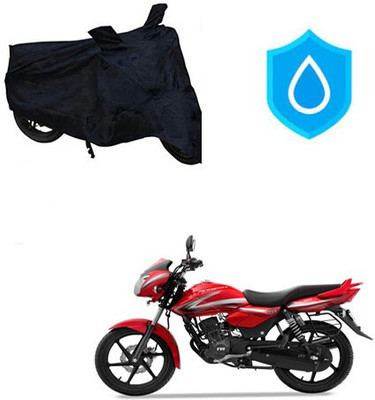 DeepShakshi AUTOMOTIVE Waterproof Two Wheeler Cover for TVS(Phoenix, Black)