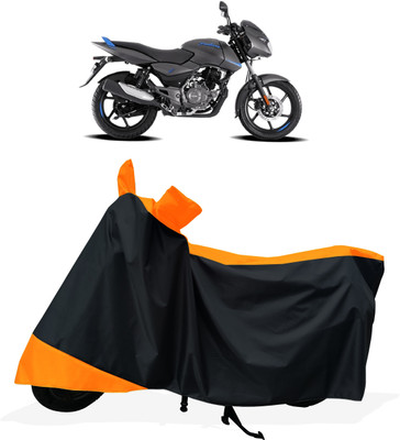 Tricway Two Wheeler Cover for Bajaj(Pulsar 125 Neon BS6, Orange)