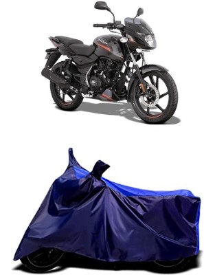 VESMEI Two Wheeler Cover for Bajaj(Pulsar 125 Neon BS6, Blue)