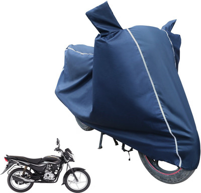 Fit Fly Waterproof Two Wheeler Cover for Bajaj(Platina 110 H-Gear, Blue)