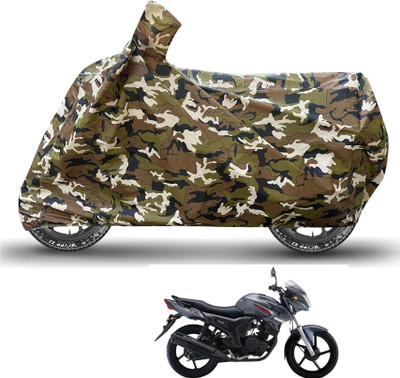 Caronix Waterproof Two Wheeler Cover for Yamaha(SZ-S, Brown)