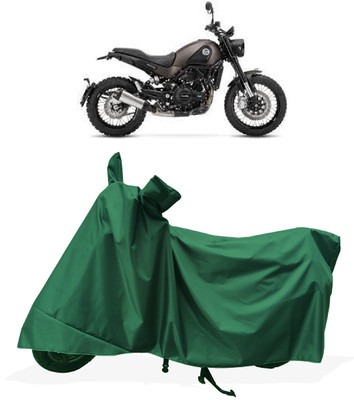 Tricway Two Wheeler Cover for Benelli(Leoncino, Green)