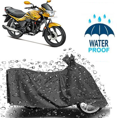 Autoinnovation Waterproof Two Wheeler Cover for Hero(Passion Xpro, Grey)