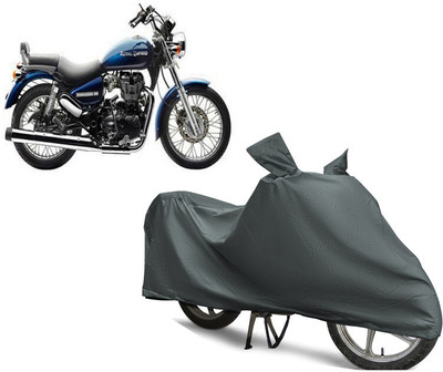 EGAL Waterproof Two Wheeler Cover for Royal Enfield(Thunderbird 350, Grey)