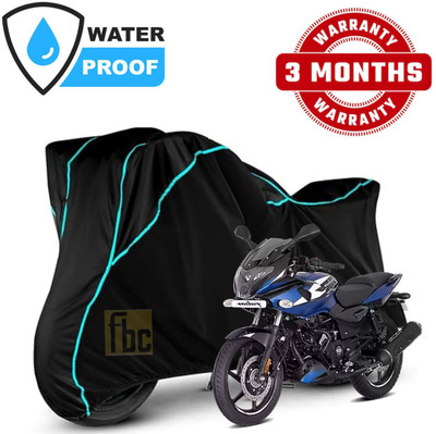 FBC Waterproof Two Wheeler Cover for Bajaj(Pulsar 220 DTS-i, Black)