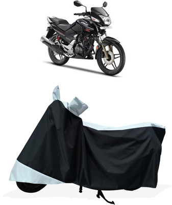Tricway Two Wheeler Cover for Hero(CBZ Extreme, White)