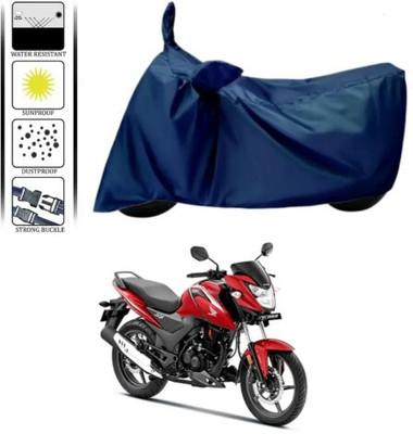 Tritika Waterproof Two Wheeler Cover for Honda(SR 160, Blue)